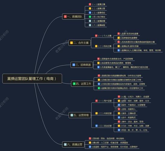 直播运营人员分工_直播运营岗位职责及任职岗位_直播运营部门