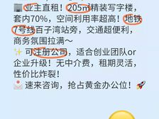 朝阳百子湾金海商富 商住楼甲级206.24平米